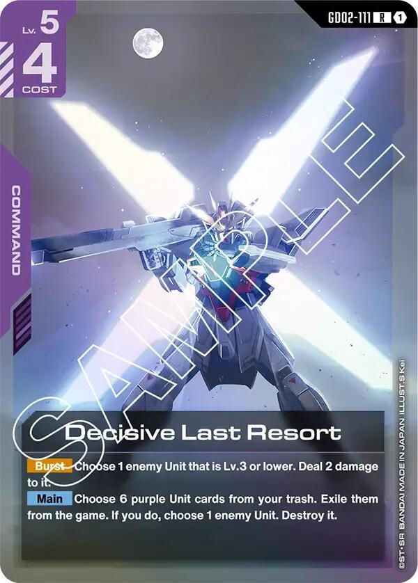 Decisive Last Resort, Dual Impact GD02-111