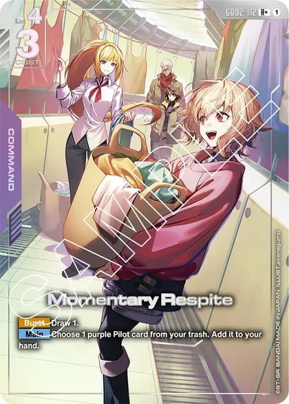 Momentary Respite (R+), Dual Impact GD02-112