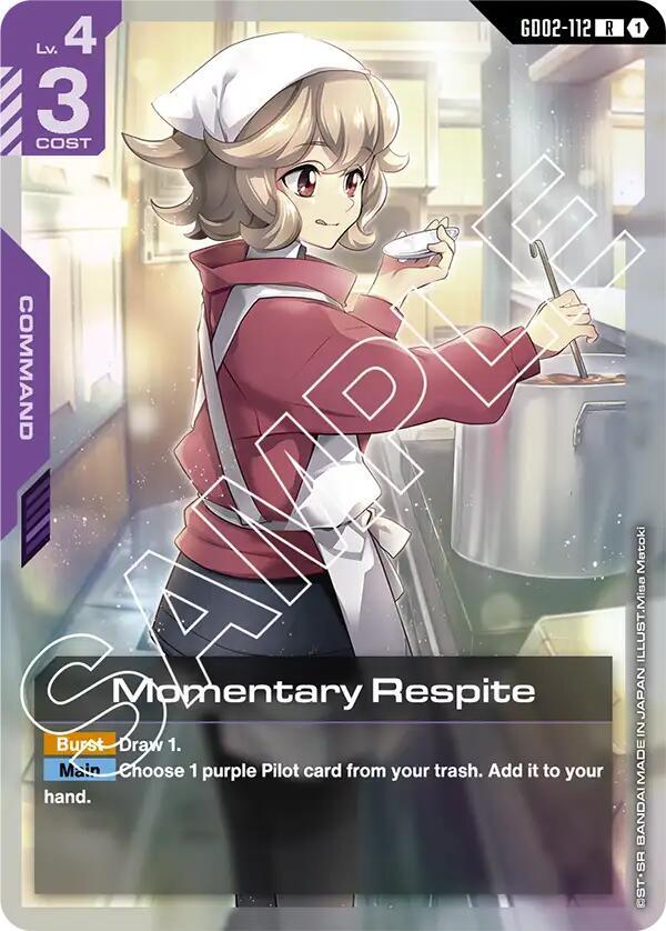 Momentary Respite, Dual Impact GD02-112