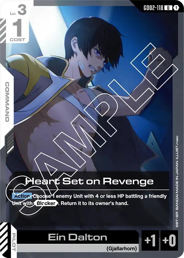 Heart Set on Revenge, Dual Impact GD02-118