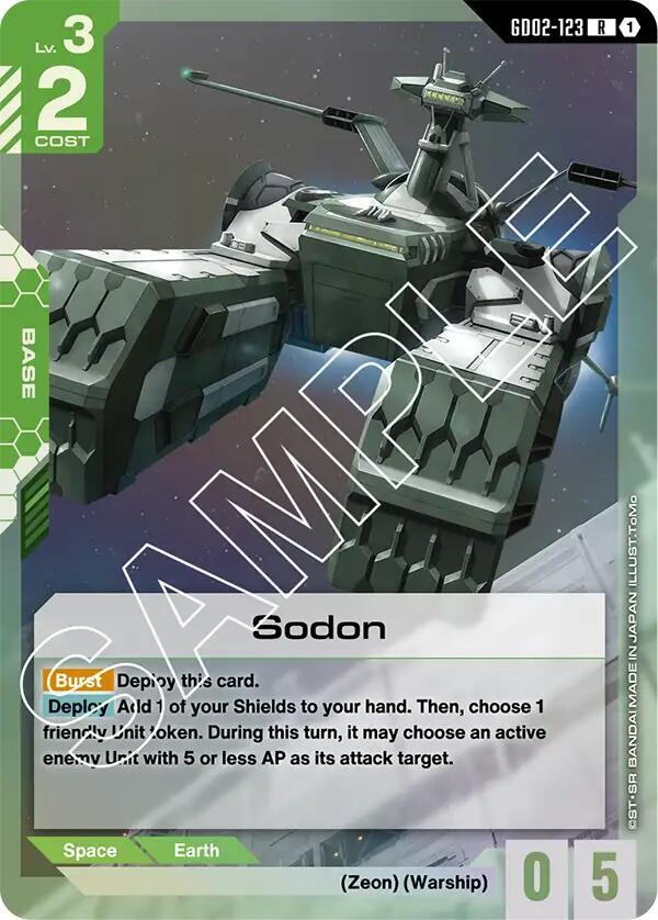 Sodon, Dual Impact GD02-123