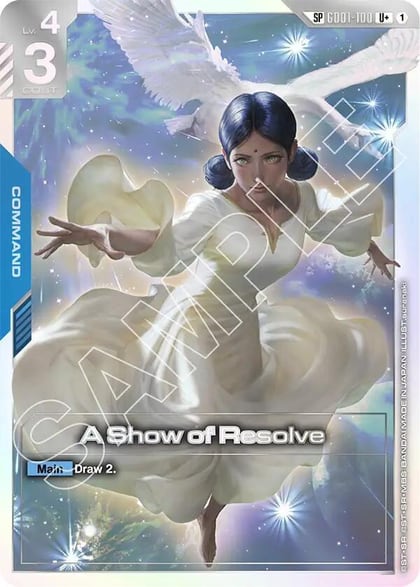A Show of Resolve (SP) (U+), Steel Requiem GD01-100