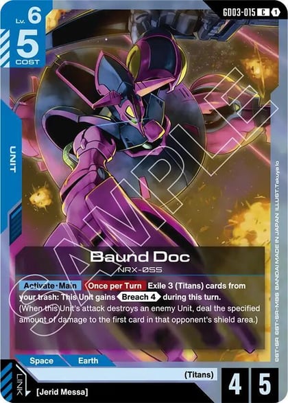 Baund Doc, Steel Requiem GD03-015