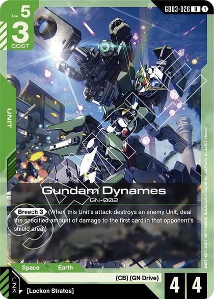 Gundam Dynames, Steel Requiem GD03-026