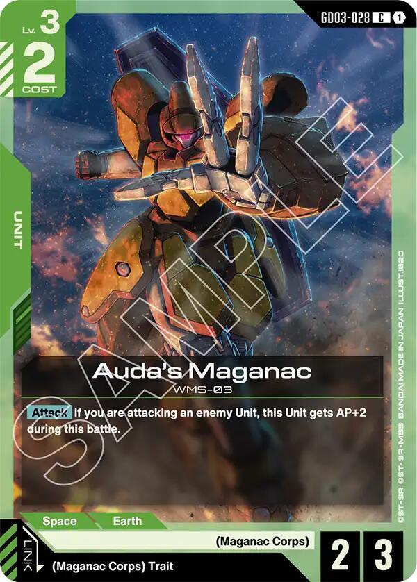 Auda's Maganac, Steel Requiem GD03-028