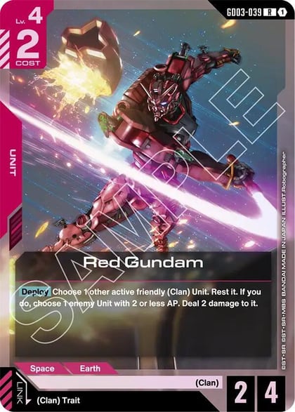 Red Gundam, Steel Requiem GD03-039