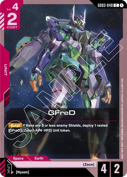 GFreD (GD03-048), Steel Requiem GD03-048