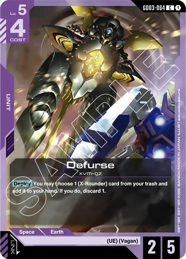 Defurse, Steel Requiem GD03-064