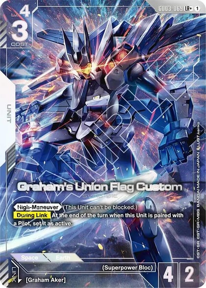 Graham's Union Flag Custom (LR+), Steel Requiem GD03-069
