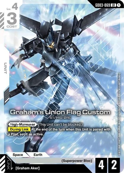 Graham's Union Flag Custom, Steel Requiem GD03-069