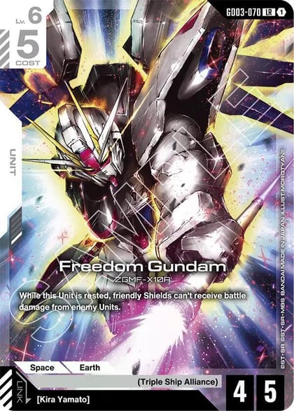 Freedom Gundam (GD03-070), Steel Requiem GD03-070