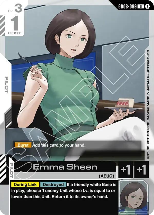 Emma Sheen, Steel Requiem GD03-099