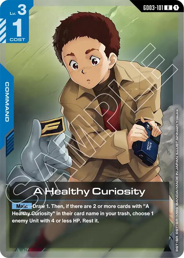A Healthy Curiosity, Steel Requiem GD03-101