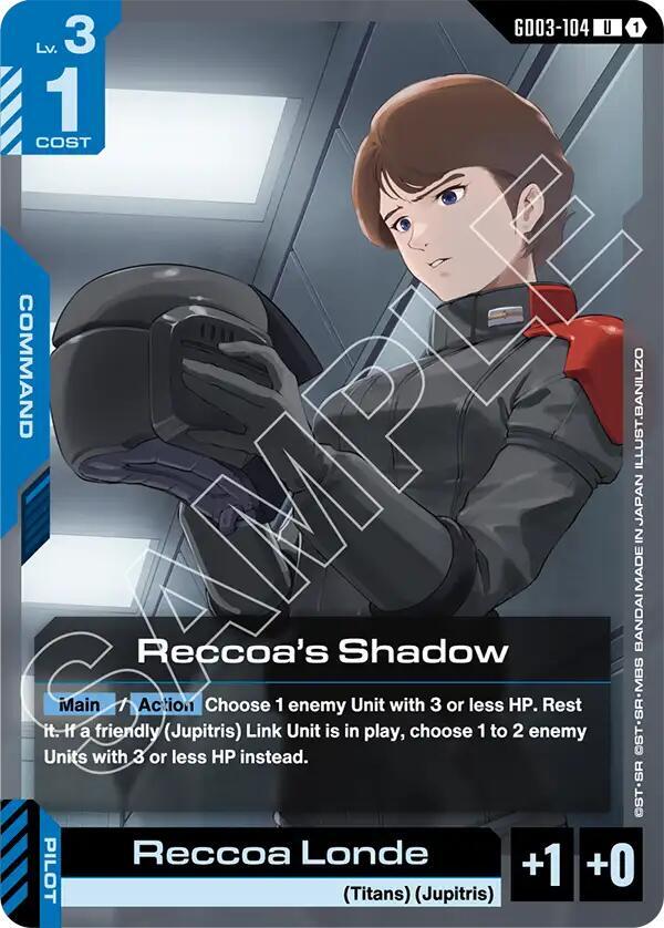 Reccoa's Shadow, Steel Requiem GD03-104