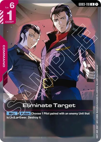Eliminate Target, Steel Requiem GD03-110