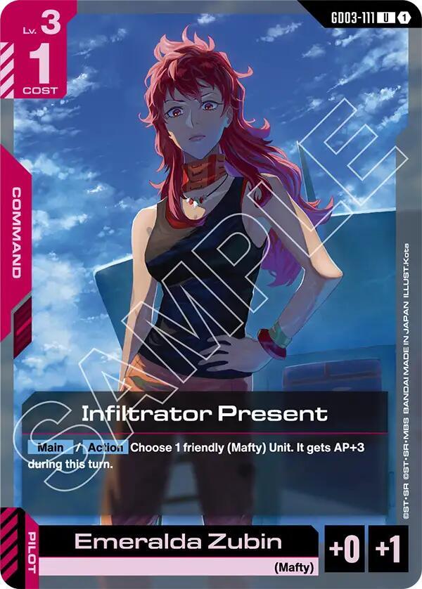 Infiltrator Present, Steel Requiem GD03-111