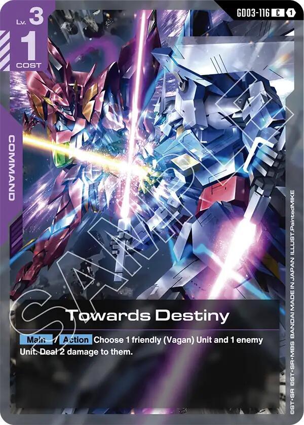 Towards Destiny, Steel Requiem GD03-116