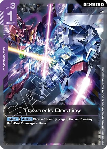 Towards Destiny, Steel Requiem GD03-116