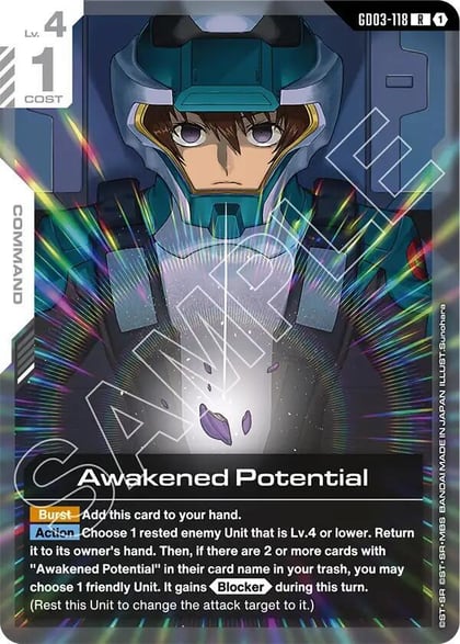 Awakened Potential, Steel Requiem GD03-118