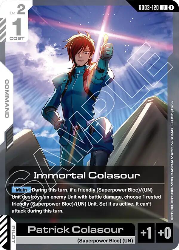 Immortal Colasour, Steel Requiem GD03-120