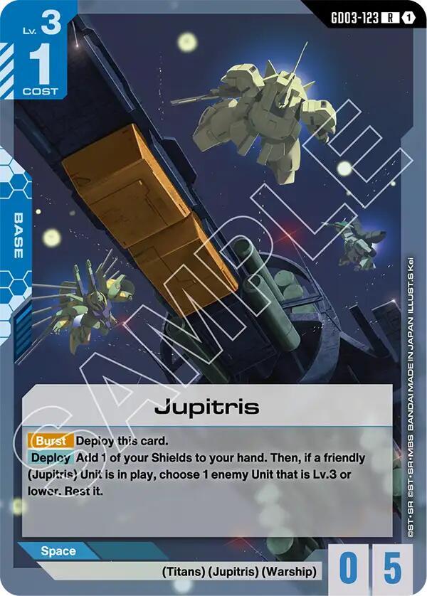 Jupitris, Steel Requiem GD03-123