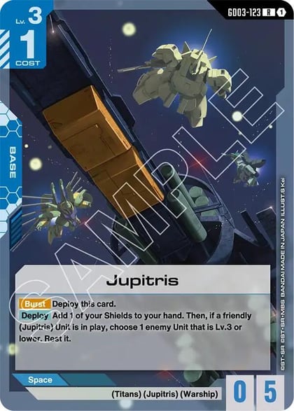Jupitris, Steel Requiem GD03-123
