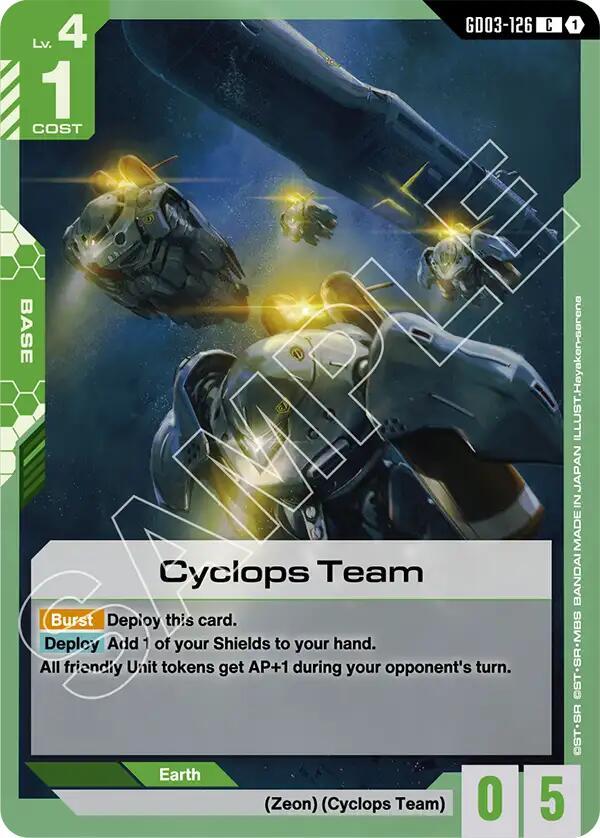 Cyclops Team, Steel Requiem GD03-126