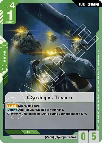 Cyclops Team, Steel Requiem GD03-126