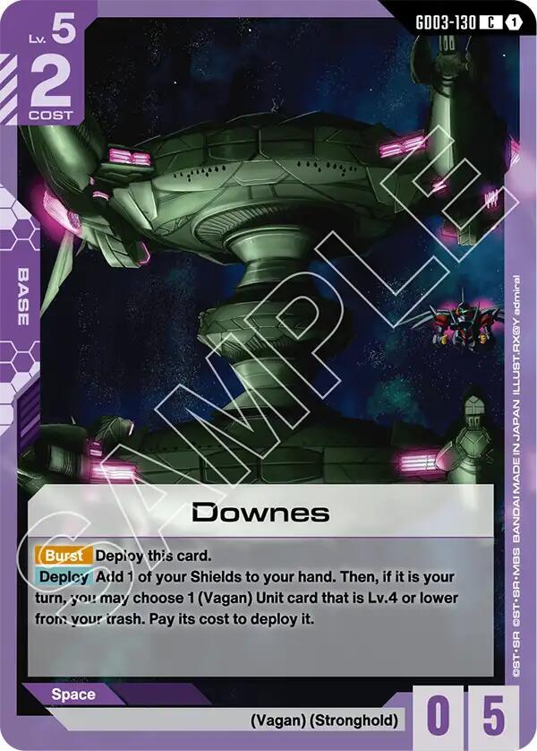 Downes, Steel Requiem GD03-130