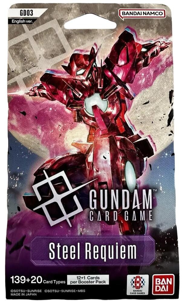 Steel Requiem Sleeved Booster Pack, Steel Requiem P662117
