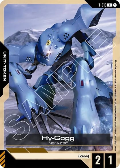 Hy-Gogg (T-013), Steel Requiem T-013