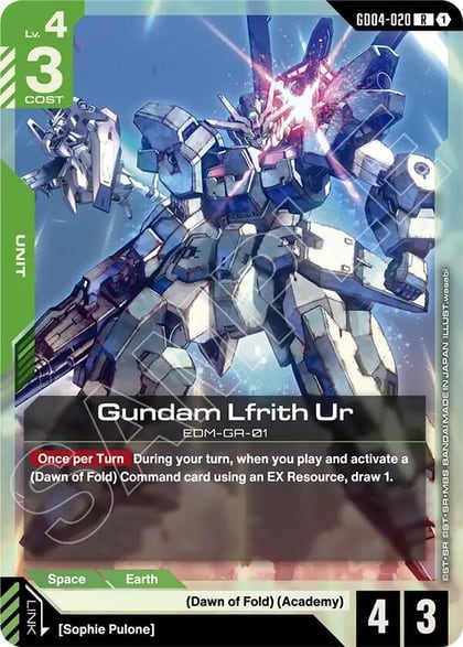 Gundam Lfrith Ur, Phantom Aria GD04-020