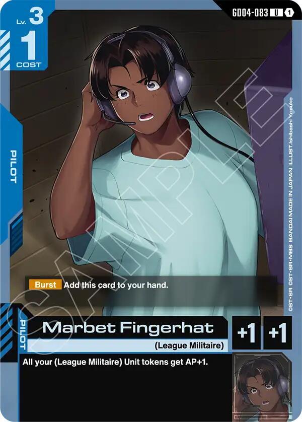 Marbet Fingerhat, Phantom Aria GD04-083