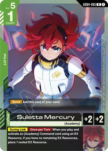 Suletta Mercury, Phantom Aria GD04-085
