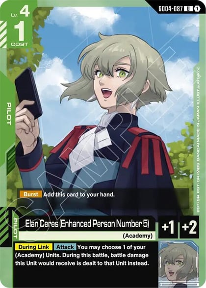 Elan Ceres (Enhanced Person Number 5), Phantom Aria GD04-087