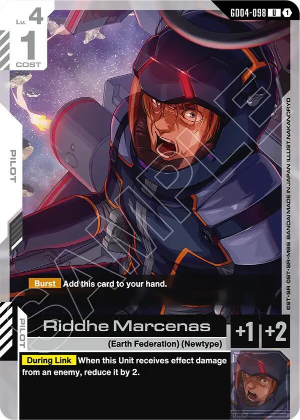 Riddhe Marcenas, Phantom Aria GD04-098