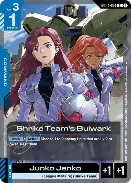 Shrike Team's Bulwark, Phantom Aria GD04-104