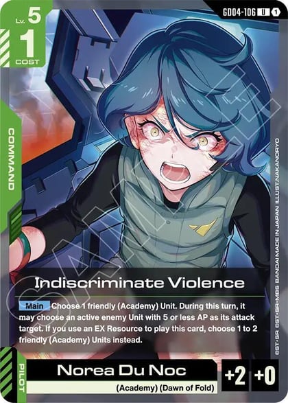 Indiscriminate Violence, Phantom Aria GD04-106