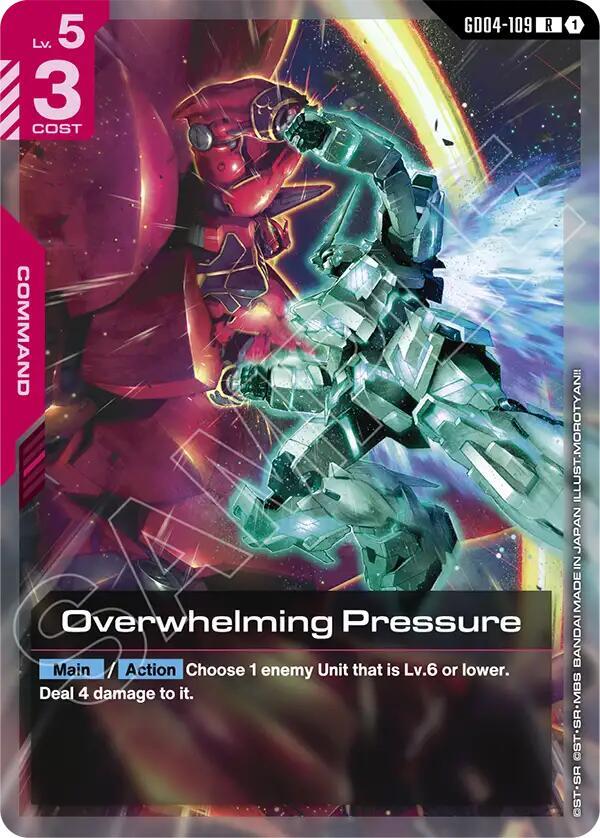 Overwhelming Pressure, Phantom Aria GD04-109