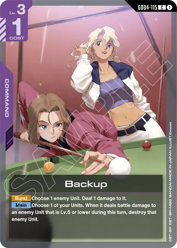 Backup, Phantom Aria GD04-115
