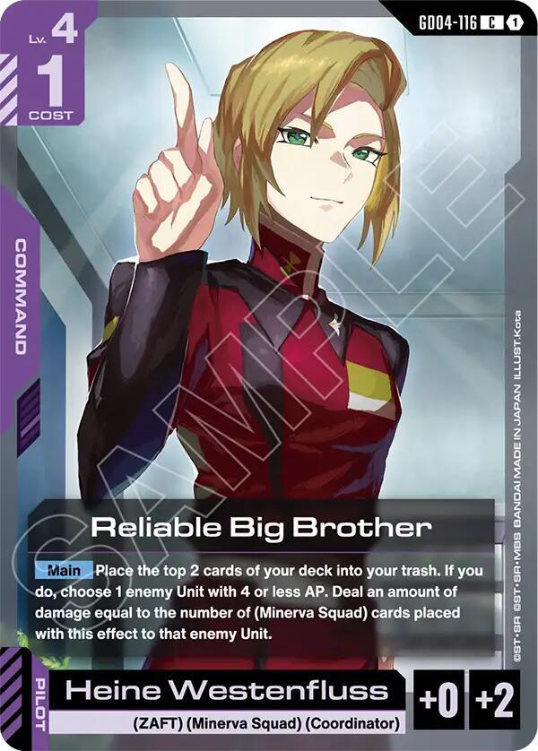 Reliable Big Brother, Phantom Aria GD04-116