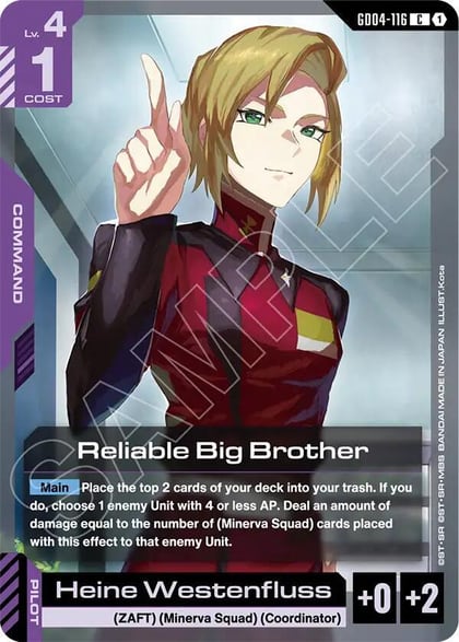 Reliable Big Brother, Phantom Aria GD04-116