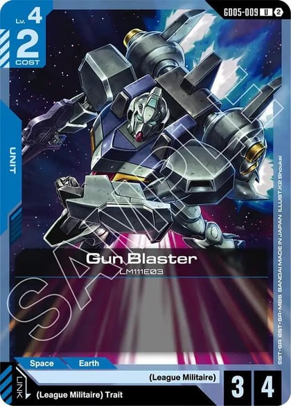 Gun Blaster, Freedom Ascension GD05-009
