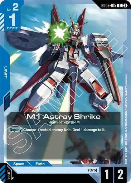 M1 Astray Shrike, Freedom Ascension GD05-015