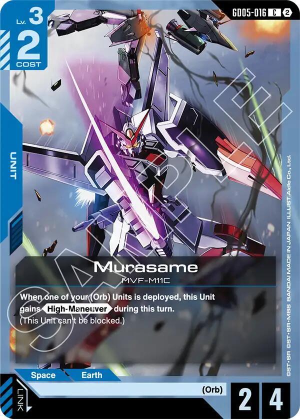 Murasame, Freedom Ascension GD05-016