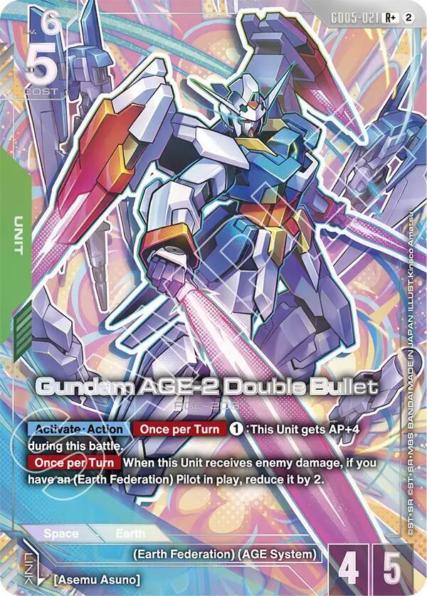 Gundam AGE-2 Double Bullet (R+), Freedom Ascension GD05-021