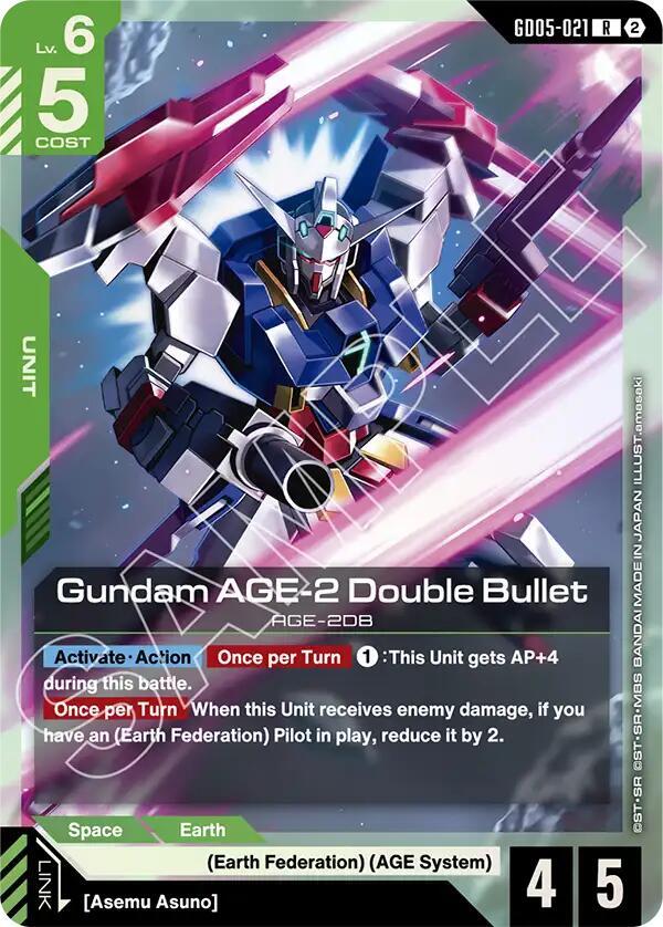Gundam AGE-2 Double Bullet, Freedom Ascension GD05-021