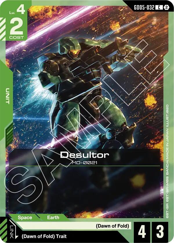 Desultor, Freedom Ascension GD05-032