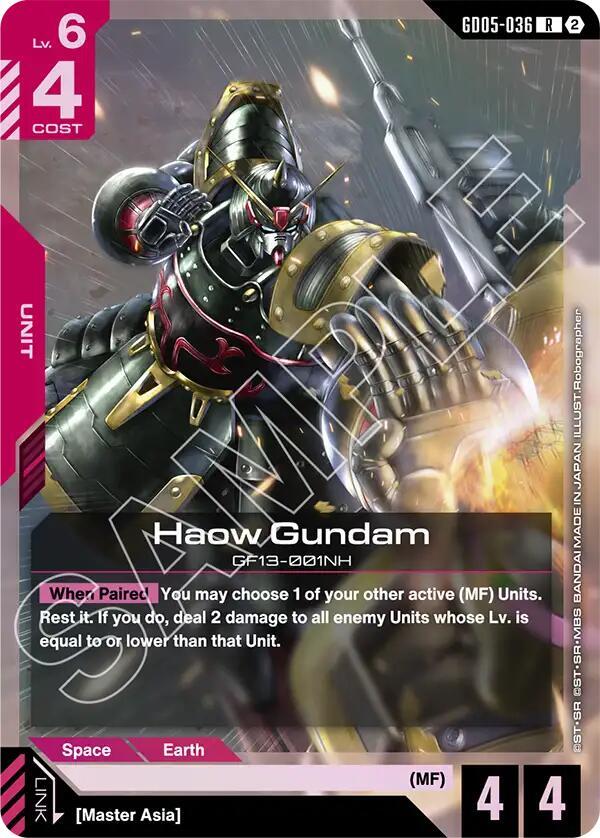 Haow Gundam, Freedom Ascension GD05-036