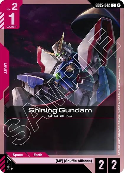 Shining Gundam (GD05-042), Freedom Ascension GD05-042